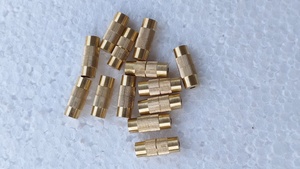 Premium Brass Barrel Necklace Clasps Secure Screw Twist <b>Locks</b> for Jewelry Making and Professional Repair - Product Image 3