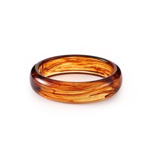 Handmade Resin <b>Bangle</b> <b>Bracelet</b> with Colorful Design, Elegant Fashion Jewelry for Women and Girls - Product Image 6