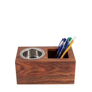 Brûleur d'oud en bois artisanal élégant pour la décoration du salon et du bureau de style arabe Majlis - Product Image 6
