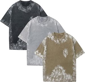 Camisetas Oversize de Algodón Liso para Hombre, Estilo Vintage con Lavado Ácido, Camisetas Básicas de Streetwear, Camisetas con Logotipo Personalizado, Etiquetas Impresas, Camisetas para Gimnasio - Product Image 6