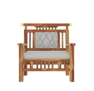 Canapé en bois élégant avec coussins parfait pour les espaces contemporains recherchant une sensation minimaliste et relaxante - Product Image 6