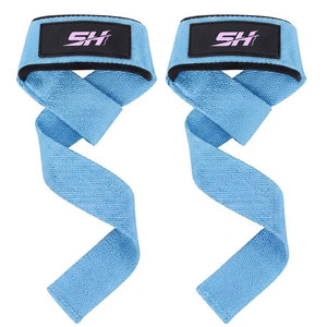 Sangles de musculation unisexes renforcées avec boucle de poignet pour haltères, accessoire d'entraînement intensif pour soulevé de terre et entraînement de force - Product Image 6