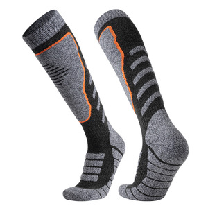 Calcetines de Esquí para Deportes al Aire Libre, Calcetines de Senderismo Gruesos y Cómodos, Calcetines Largos con Base Acolchada, Absorbentes de Sudor y Cálidos - Product Image 5