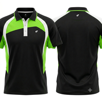 Chemise décontractée sportive pour homme, 100 % coton, 180 g, manches courtes, respirante, séchage rapide, tissu tricoté, logo sur le devant, coupe classique