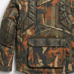 เสื้อแจ็คเก็ตผ้าแคนวาสลายพรางสำหรับล่าสัตว์ฤดูร้อนสำหรับผู้ชาย กันน้ำ ทนทาน อุ่นสบาย เหมาะสำหรับการยิงปืน รับผลิตแบบ OEM - Product Image 3