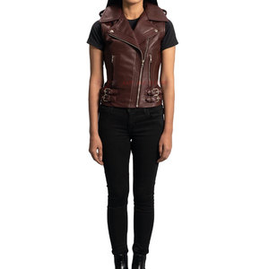 Chaleco de Piel Tejida Informal, Transpirable, Duradero y Ligero, al Por Mayor, Precio Económico, Servicio OEM para Mujer - Product Image 5
