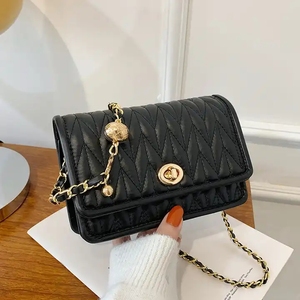 2026 Fashion Factory Low Price stylish women's crossbody bag 2024 new simple small <b>square</b> bag leather handbag - Product Image 3