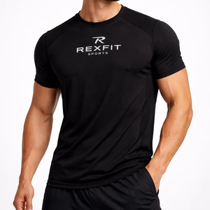 เสื้อยืดแขนยาวผู้ชาย REXFIT SPORTS OEM สำหรับเล่นกีฬา สีพื้นเรียบง่าย สวมใส่สบาย - Product Image 1
