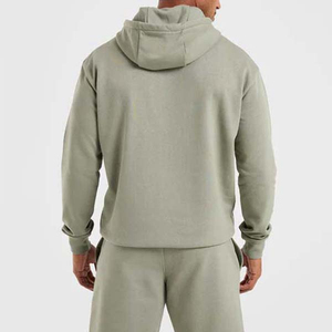 Custom Logo Plus Size Hooded Men's Jogging 100% CottonUnisex Autumn Winter <b>Workout</b> <b>Jacket</b> Printed Breathable Sweatpants Set - Product Image 3