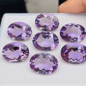 พลอยแอมะทิสต์ทรงรีคุณภาพ AAA พร้อมความเงางามพิเศษ สีสวยงาม ตัดและขัดเงาอย่างสมบูรณ์แบบ ในราคาประหยัด - Product Image 2