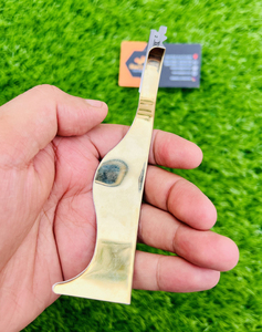 Cuchillas de un solo filo Hop Selling Barber Curved Wenzy Wave de acero inoxidable con acabado pulido, ligeras, profesionales y seguras. - Product Image 3