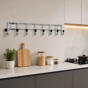 Novelty <b>Wall</b> Hooks Decorative Metal Hooks Creative Design <b>Hanging</b> Organizer for Clothes Bags Keys and Towels Home Decor <b>Storage</b> - Product Image 3