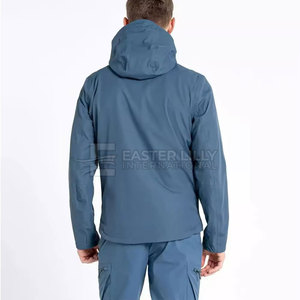 Chaqueta Cortavientos de Nailon 100% Resistente al Viento, Último Diseño, Chándal Cortavientos con Logotipo Personalizado, Talla Grande para Hombre - Product Image 6
