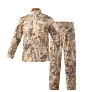 Ensemble de vêtements de travail camouflage désert à haute visibilité pour hommes, polyester respirant, pantalon et chemise, certifié CE, tactique d'extérieur - Product Image 5