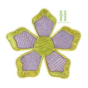Napperons en corde de papier, prix de gros, tailles personnalisables, variété de couleurs, pour la décoration de table à manger, décoration de table de Noël - Product Image 1