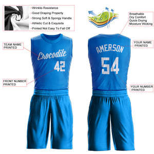 Ensemble de maillots de basket-ball personnalisés sans manches, uniforme d'équipe imprimé avec nom et numéro, kit sportif pour adultes, maillot de basket-ball flexible - Product Image 2
