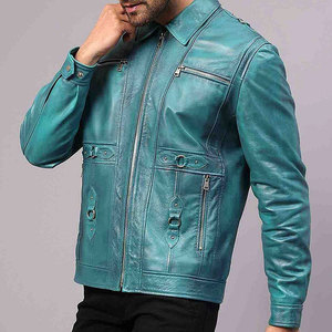 Nouvelle veste en cuir pour homme, tendance hiver 2026, taille adulte, motif uni, disponible à prix raisonnable, veste pour homme - Product Image 5