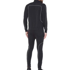 Ensemble de survêtement athlétique à capuche pour homme, 100 % coton, couleur unie, idéal pour la gym, le fitness et l'entraînement, personnalisable - Product Image 6
