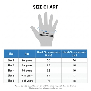Women's Thermal Wrist-Length Gardening <b>Gloves</b> Anti-Slip <b>Waterproof</b> Cut-Resistant Leather Palm Protection <b>Kids</b> Gardening <b>Gloves</b> - Product Image 6