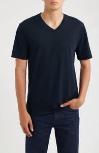Conjunto de Camiseta de Tres Piezas con Cuello en V, Unisex, en Color Sólido, con Tejido Transpirable de Algodón y Poliéster, Ecológico y de Secado Rápido - Product Image 2