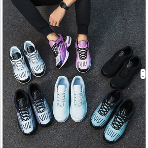 Chaussures décontractées de style basketball Tn Plus de haute qualité, confortables et amortissantes, avec lacets, tige en tissu extensible et doublure en coton - Product Image 6