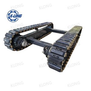 OEM rupsbanden hydraulische motor stalen chassis onderstel voor 10 - 120 ton boor- en graafmachines, crusher en boorinstallatie onderdelen - Product Image 5