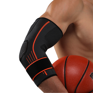 Vente d'usine JINGBA : Manchon de compression en nylon pour coude de sportif, protection du bras, soutien du coude de tennis, pour musculation et gym - Product Image 1