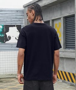 เสื้อยืดคอกลมแขนสั้นสีดำสำหรับผู้ชาย พิมพ์ลายนิวยอร์กซิตี้ ผ้าฝ้ายเจอร์ซีย์ 100% ทรงปกติ สวมใส่สบาย ดีไซน์พิมพ์ลายภาพถ่าย - Product Image 6