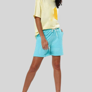 Shorts pour femmes de couleur unie, respirants, design personnalisé, streetwear, shorts surdimensionnés pour femmes - Product Image 5