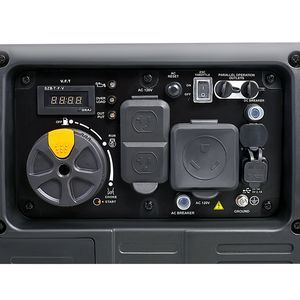 Generatore Inverter Super Silenzioso 4500W, Avviamento Elettrico Portatile, Maniglia Pieghevole con Ruote, Motore a Benzina 212cc 4 Tempi EPA - Product Image 3