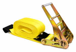 Sangle d'arrimage à cliquet en polyester haute résistance de 100 mm avec crochets plats, 12 m, 10 000 kg, vente en gros, exportation directe usine - Product Image 6