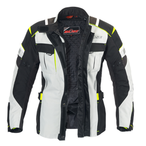 ชุดขับขี่มอเตอร์ไซค์ Muse 4Season สำหรับผู้ชาย รุ่น Touring/Offroad ผ้า Cordura 3 ชั้น กันน้ำ สำหรับ Enduro/Adventure แจ็คเก็ต/เสื้อแจ็คเก็ตผ้าสำหรับขี่มอเตอร์ไซค์ - Product Image 1