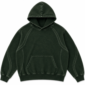 Sudadera con Capucha Estilo Vintage Y2K Personalizada, Fabricada con Tela Gruesa de Felpa - Product Image 3