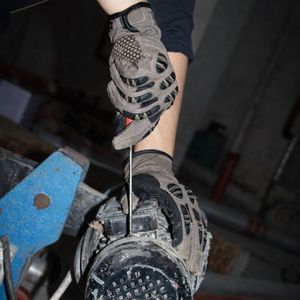 Guantes de Trabajo de Seguridad para Mecánicos, para Hombre y Mujer, Anti-Impacto, con Agarre, Guantes Utilitarios con Pantalla Táctil, Guantes de Construcción con Protección de Nudillos TPR - Product Image 6