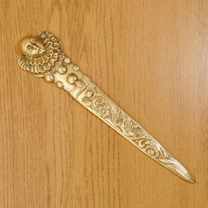 Cuchillo para Mantequilla de Latón Estilo Antiguo, Espátula Multiusos para Mantequilla, Queso, Mermelada y Pan, Herramienta de Cocina Hecha a Mano, Duradera, con Acabado Premium - Product Image 6