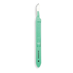 Hojas Quirúrgicas Compatibles, Instrumentos Quirúrgicos de Precisión Duraderos, Mango de Bisturí Manual de Acero Inoxidable, Mango de Plástico - Product Image 5
