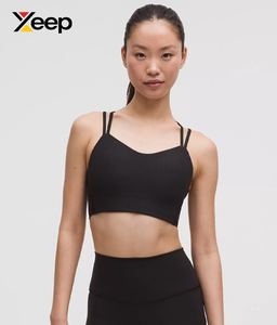 เสื้อชั้นในกีฬาโยคะคุณภาพสูงสำหรับผู้หญิง XEEP รุ่น XC-SB-157 แบบเรียบง่าย ระบายอากาศได้ดี สายปรับได้ แผ่นรองถอดออกได้ รองรับได้ดี - Product Image 1