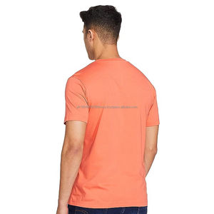 Camiseta de Hombre con Estampado de Color Sólido, Diseño Nuevo, Impresión Serigrafiada, Calidad Premium, Estilo Moderno, Venta al Por Mayor - Product Image 2