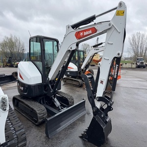 Mini-excavatrice Bobcat de 5 tonnes, petite excavatrice sur chenilles avec moteur, pompe et boîte de vitesses - à vendre - Product Image 6