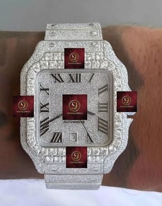 Reloj Mecánico Automático Cuadrado de Lujo Unisex Shreeji Jewels, Correa de Acero Inoxidable, Esfera Analógica con Números Romanos, Alarma de Alta Calidad - Product Image 1