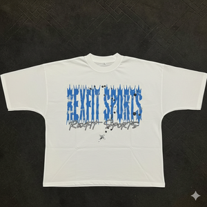 คอลเลคชั่นเสื้อผ้าฤดูร้อน เสื้อยืดโอเวอร์ไซส์แบบครอป พิมพ์ลายโลโก้ สตรีทแวร์ หลายสี วัสดุคุณภาพดีที่สุด - Product Image 1