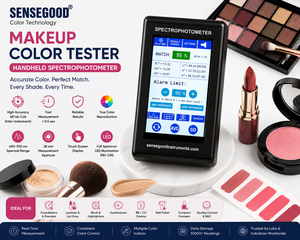 Spectrophotomètre portable Sensegood Instruments pour tester la couleur du maquillage, mesureur de différence cosmétique à écran tactile 400-700nm - Product Image 1