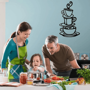 CIFbuy Arte da Parete Moderna Minimalista in Ghisa, Decorazione Rettangolare in Metallo Tagliato al Laser per Cucina e Bar, Servizio di Ritiro Disponibile - Product Image 5
