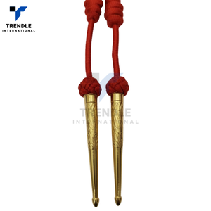 Elegante Aiguillette de Metal Rojo/Dorado, Trenza para Hombro, Formal, Ligera, Duradera, de Primera Calidad, para las Cuatro Estaciones, con Personalización OEM - Product Image 5