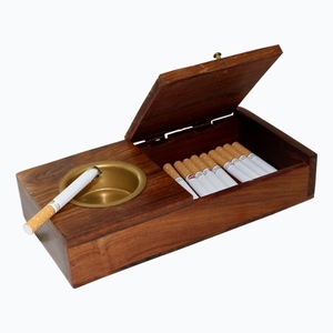 Gran Oferta de Venta, Regalo de Diwali, Cenicero Combinado de Aluminio Hecho a Mano, Porta Cigarrillos, Accesorio para Fumar de Primera Calidad, Estilo Americano, Sin Humo - Product Image 2