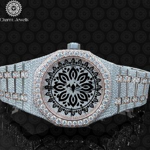 Montre Tonneau de Luxe Charm_Jewells en Acier Inoxydable 38mm, Analogique, Verre Saphir, Lumineuse, Unisexe, Mouvement Quartz Tendance - Product Image 1