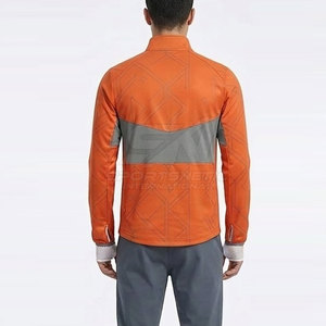 Breathable <b>Running</b> <b>Winter</b> <b>Jacket</b> For Men Full Zip Sports Outerwear Designed For <b>Running</b> Training Exercise And Daily Activities - Product Image 4