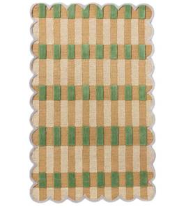 Alfombra personalizada de lujo muy esperada, uso doméstico moderno, Diseño Artesanal de lana, bordado a mano, suministro directo de fábrica - Product Image 1