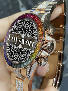Premium Bussdown VVS Moissanite Diamond Watch Luxury Custom Stainless Steel Men's Analog Wristwatch with Brilliant Cut Stones - Product Image 5