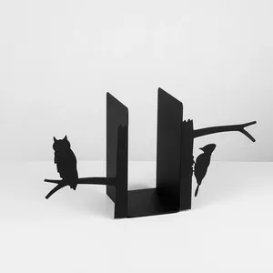 Support de livre et présentoir vertical moderne en aluminium fait main de qualité supérieure, réglable, écologique, pour bureau - Product Image 4